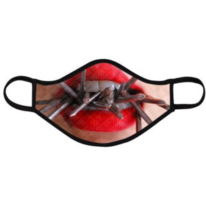 NAILS IN MOUTH FACE MASK