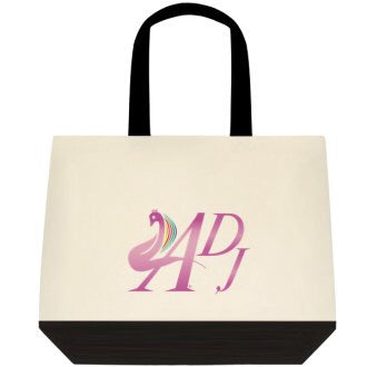 PINK ADJ LONDON DESIGNER TOTE BAG