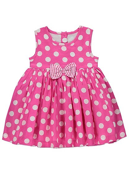POLKA DOT PRINT DRESS KIDS