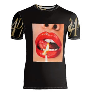 HOT LIP DESIGNER SLIM FIT T Shirt